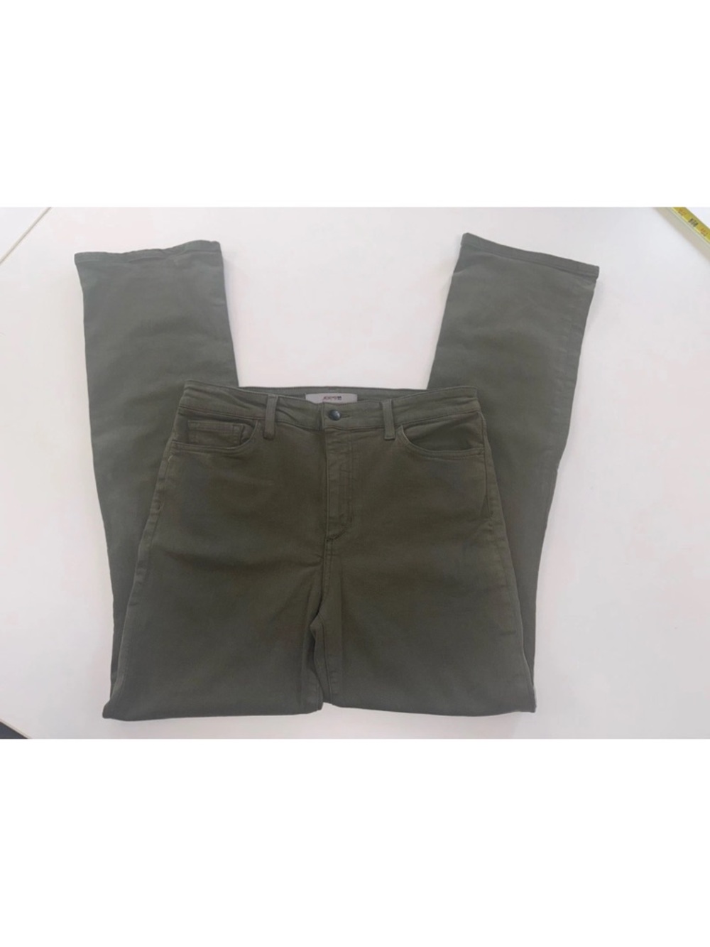 Joe's Jeans High Rise Bootcut, Nocturnal Olive Forest Green Womens Size 33